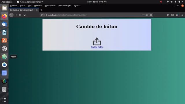 Icono o imagen como botón input file de Html utilizando Javascript. смотреть онлайн