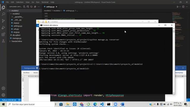 DJANGO AND BOOTSTRAP- CLASS 2-CREATE APP смотреть онлайн