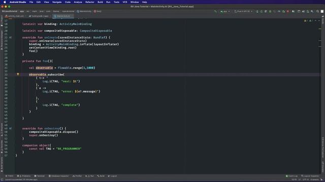 0167 RX Java Flowable смотреть онлайн