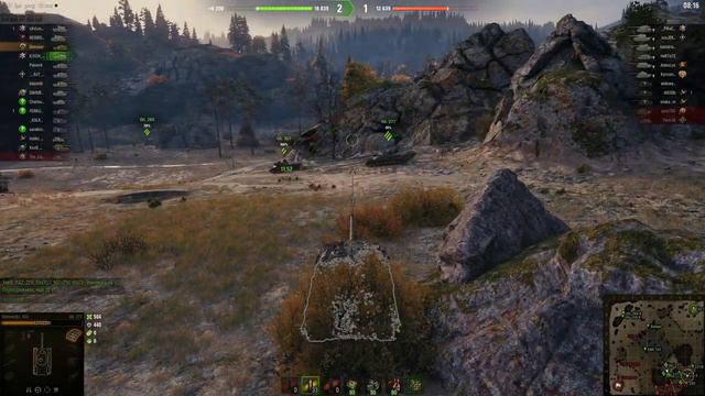 Мир Танков. Спустя много лет опять на глобальной карте. В этом бою я мало пользы принёс (отвык). смотреть онлайн