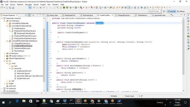 Advance Java Hibernate Inheritance Session 36 смотреть онлайн