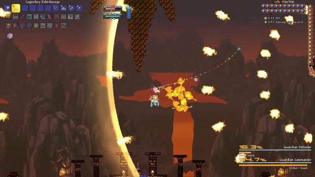 Infernum Profaned Guardians Nohit - Terraria Calamity Infernum Mod