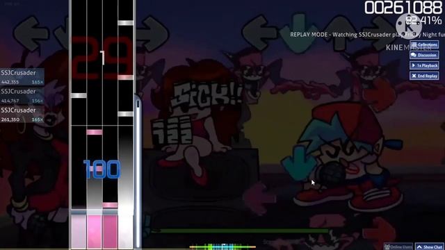 OSU Mania - M.I.L.F from FNF смотреть онлайн