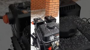 Запуск снегоуборщика Patriot 603E