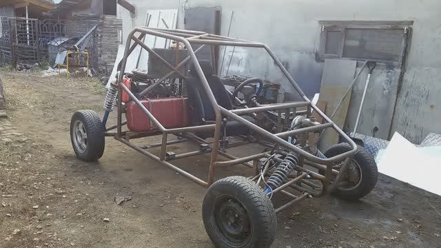 БАГГИ из ВАЗ 2109 !!! Первый выезд в поле! Часть 7. смотреть онлайн