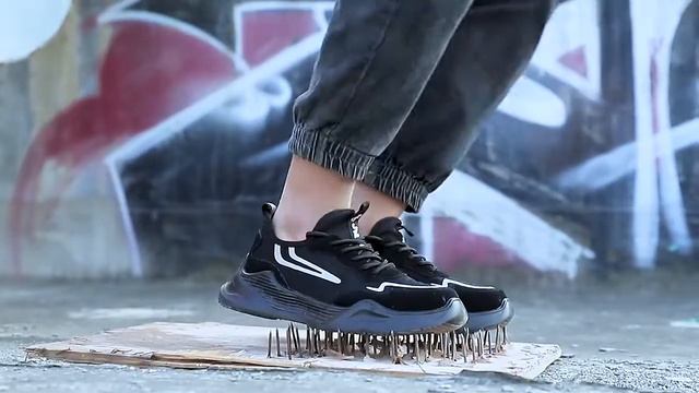 Breathable fabric upper ultra lightweight safety shoes | MKsafety® смотреть онлайн
