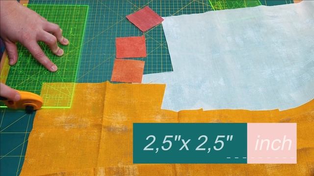 Patchwork Quilt Project - Flying geese & Squares in a square. #lizadecor tutorial смотреть онлайн