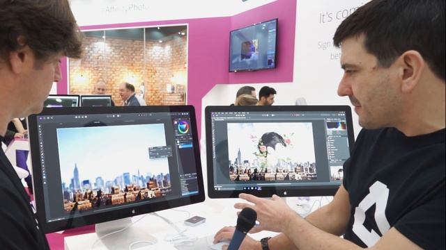 Interview with Photoshop contender, Affinity - iPad pro, Windows, demos and future plans смотреть онлайн