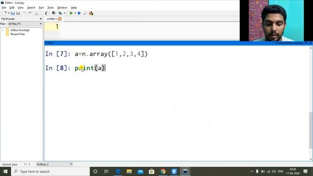 Numpy - Introduction, Creation of Arrays | Python | CS/IP 11/12 | CBSE 2020 смотреть онлайн