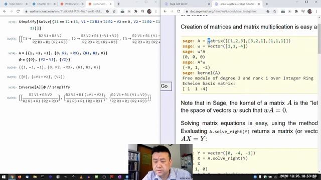 Physics 4B - CAS Demo - SageMath смотреть онлайн