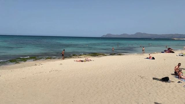 Can Picafort Beach And Restaurant Guide, Mallorca (Majorca), Spain