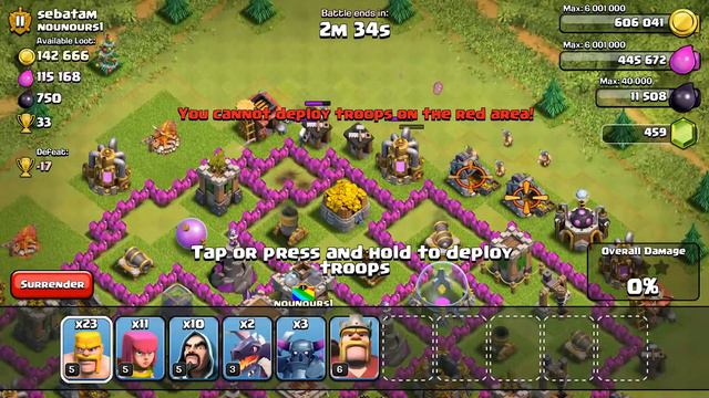 CLASH OF CLANS - Barbarian King gonna GET YO BITCHS! смотреть онлайн