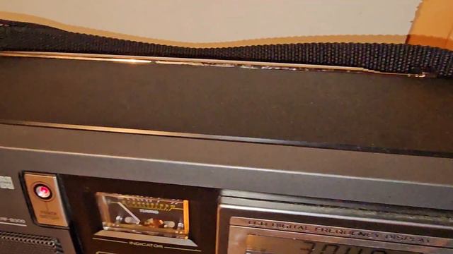 National Panasonic RF B300. 3 мгц. Прием со сложенным телескопом смотреть онлайн