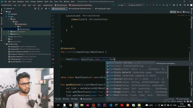 Nested Lazy Column ( Nested Recycler View) in Jetpack Compose | Android | Kotlin | Himanshu Gaur смотреть онлайн