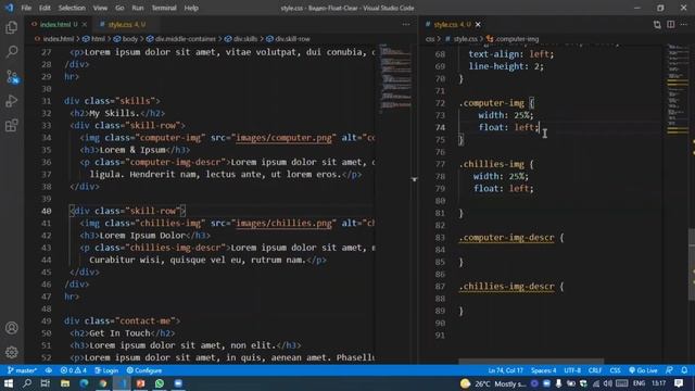 Бекишева Нургуль: 12) CSS свойства float & clear смотреть онлайн