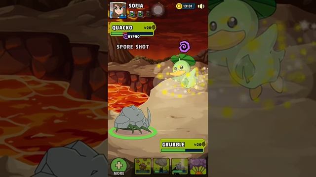 Dynamons 2: All Fighting 7- LAMPION, FLARION, GRUBBLE