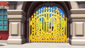 Футаж для начала детского фильма с персонажем Микки Маус. Mickey Mouse