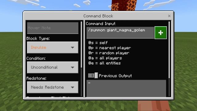 How to summon Giant Magma Golem in Minecraft смотреть онлайн