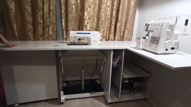 Швейный стол- трансформер моими руками для моей любимой ! смотреть онлайн