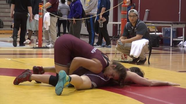 2015 McMaster FW63kg Linda Morais (Concordia) vs Nicole Roach (McMaster) смотреть онлайн