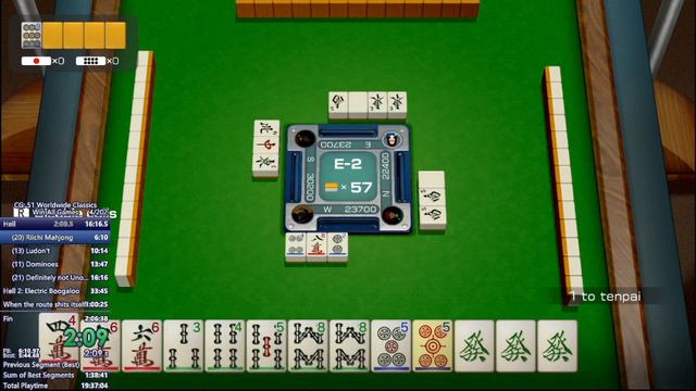 Clubhouse Games 51: Win Riichi Mahjong in 4:20 смотреть онлайн