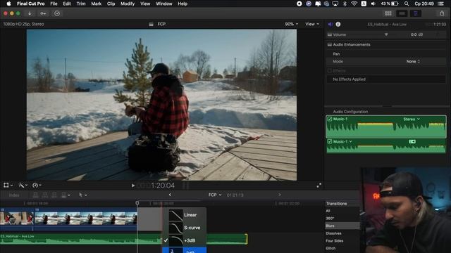 МОНТАЖ В FINAL CUT PRO | Подробный гайд для новичков от А до Я. Библиотека Эффекты Цветокор смотреть онлайн
