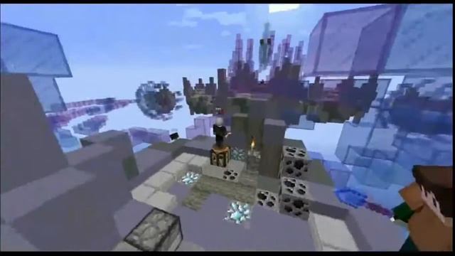 Minecraft | #17 Sky Wars - поливаем редиску и готовим марковку!