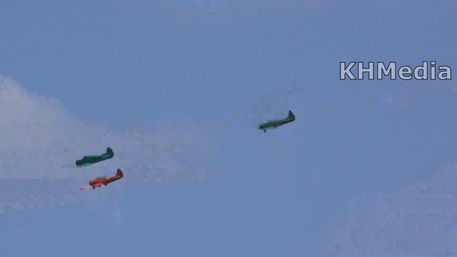 Як-18А Як-18Т Як-52 105 лет ВВС 2017 смотреть онлайн