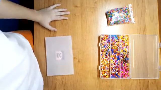 Стив из термомозаики в стиле MINECRAFT