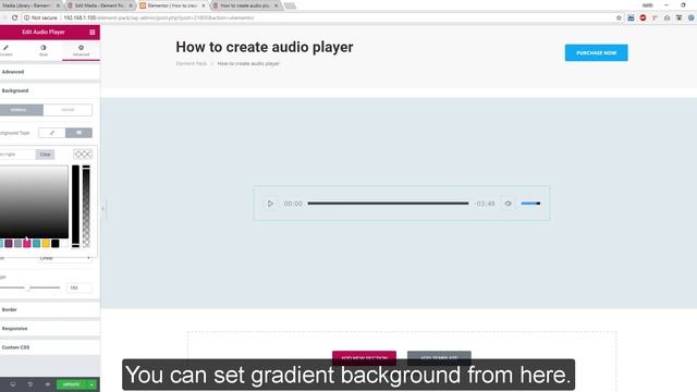 How to Use Audio Player Widget by Element Pack in Elementor смотреть онлайн