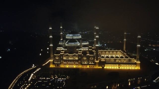 Самая большая мечеть Стамбула Чамлыджа.The largest mosque in Istanbul is Gamlıca .DJI Mavic Mini 2 смотреть онлайн