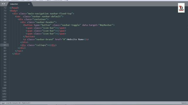 How to create bootstrap responsive navbar(Responsive menu ) смотреть онлайн