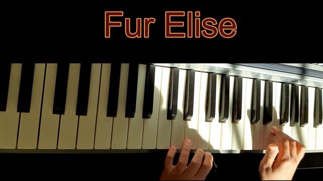 Fur Elise piano смотреть онлайн