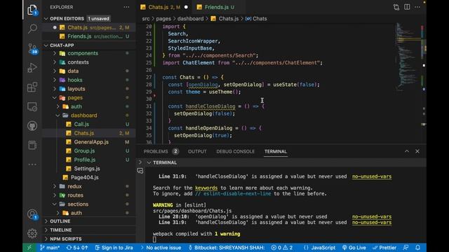 REACT CHAT APP || PART - 26 ( Setting up friends feature ) смотреть онлайн