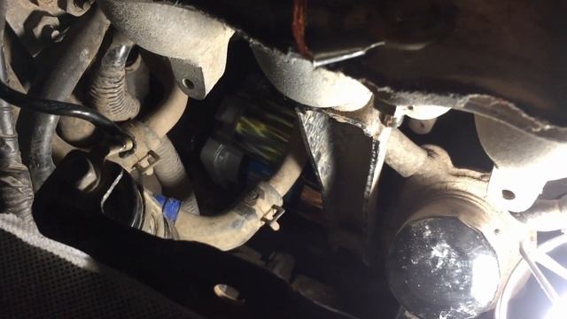 Kia Sportage I... замена стартера...