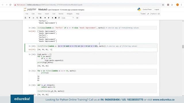 Functions and OOP in Python | Functions in Python | Edureka | Python Rewind - 2 смотреть онлайн