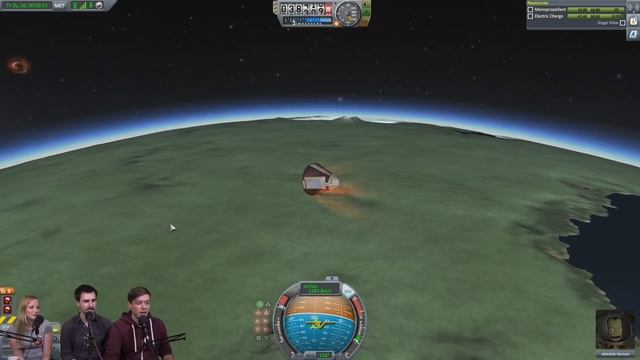 ROCKET SCIENTIST plays Kerbal Space Program! - Space Explorers Episode 5 смотреть онлайн