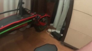 Электросамокат,тюнинг,самодельное сиденье.