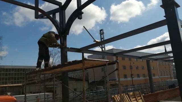 На станции Каланчевская ведетстся строительство путей МЦД смотреть онлайн