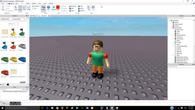 Roblox STUDIO #3| How to pose your roblox NPC смотреть онлайн