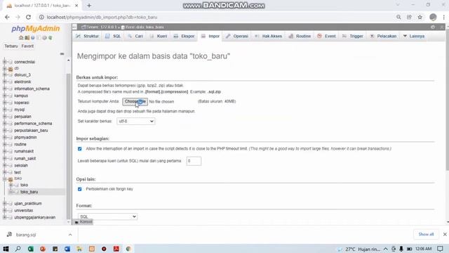 PRAKTIKUM Pertemuan XIV MYSQL GUI TOOLS смотреть онлайн