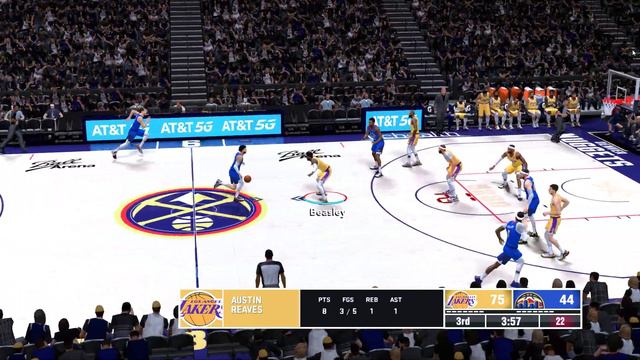 LAKERS VS NUGGETS | NEW GAMEPLAY UPDATE | NBA 2K14 MODDED 🔥 смотреть онлайн