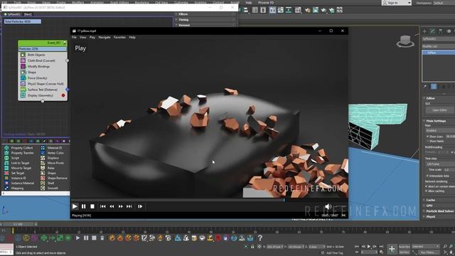 24_PhysX & Cloth Interaction - RedefineFX смотреть онлайн
