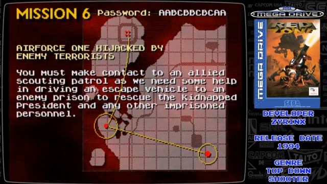 Mega Drive Mania - 013 - Red Zone (Sega Mega Drive / Genesis) (Sega Mega Drive / Genesis) смотреть онлайн