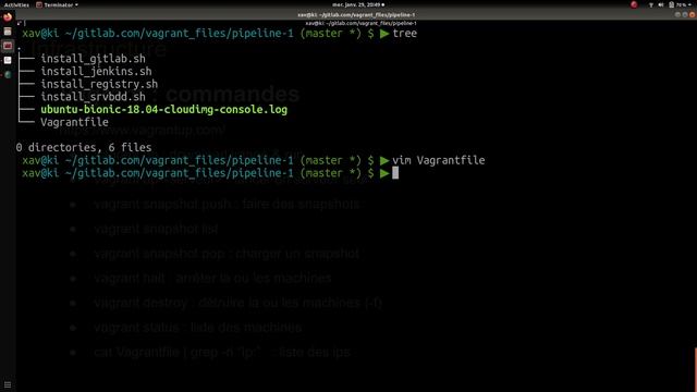 Pipeline Devops - 1.8. Vagrant : installation, notions et CLI | tutos fr смотреть онлайн