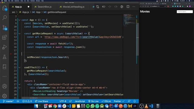 React Movie App Tutorial смотреть онлайн