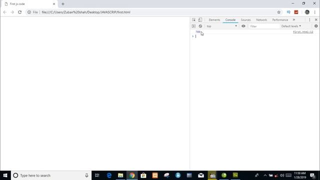 Write JavaScript Program 1 JavaScript tutorials for beginners in Urdu смотреть онлайн