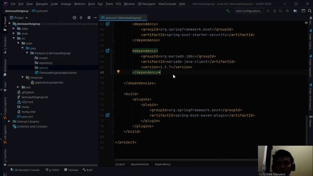 Spring Boot Security Auth Login & Registration смотреть онлайн