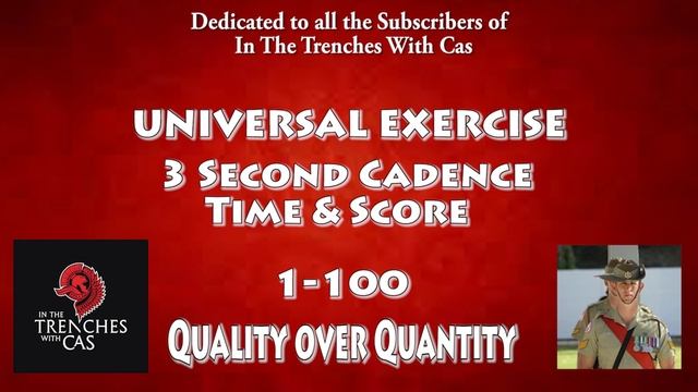 3 Second Cadence Exercise, Training and Test 1-100 ( Music Included) смотреть онлайн