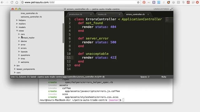 Add 404 error page to Ruby on Rails website смотреть онлайн